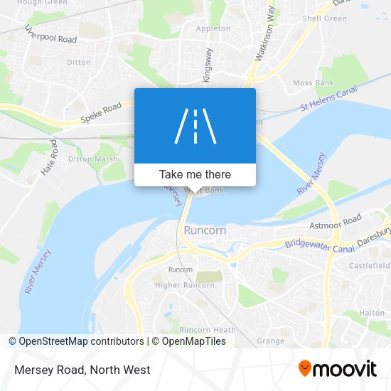 Mersey Road map