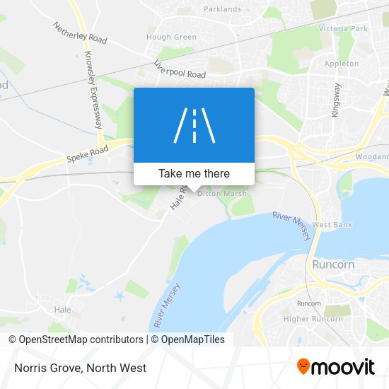 Norris Grove map
