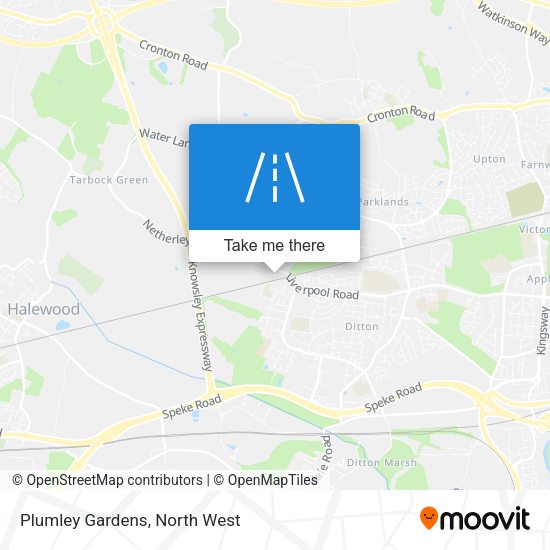 Plumley Gardens map