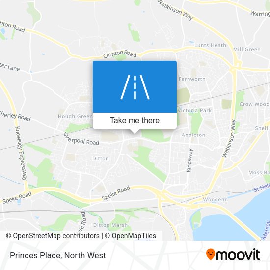 Princes Place map