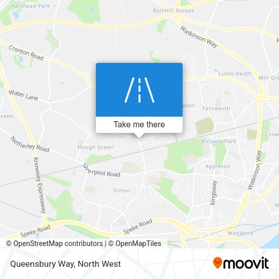 Queensbury Way map