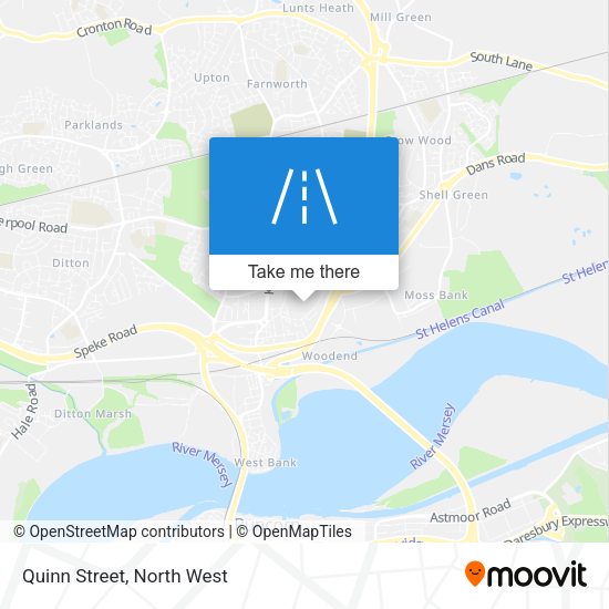 Quinn Street map