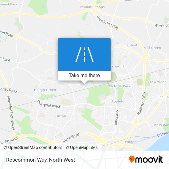 Roscommon Way map