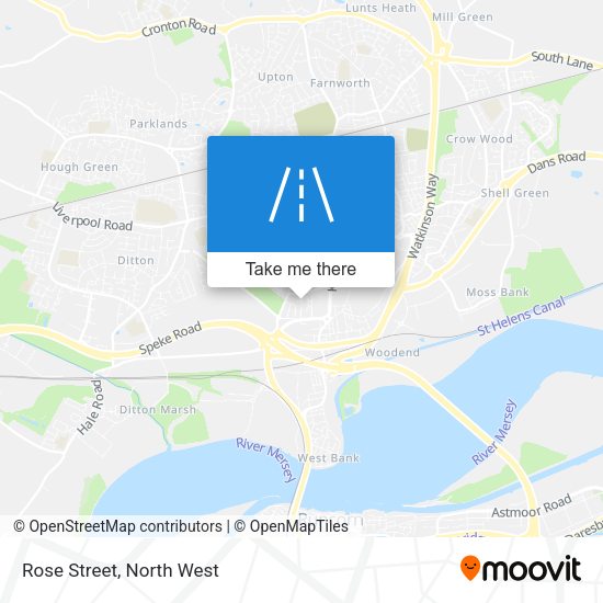 Rose Street map