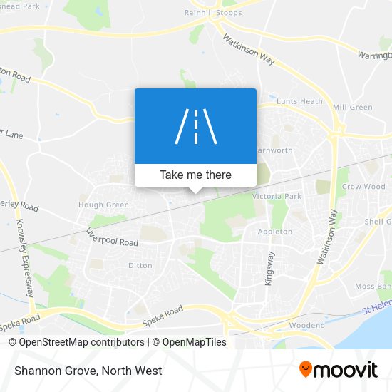 Shannon Grove map