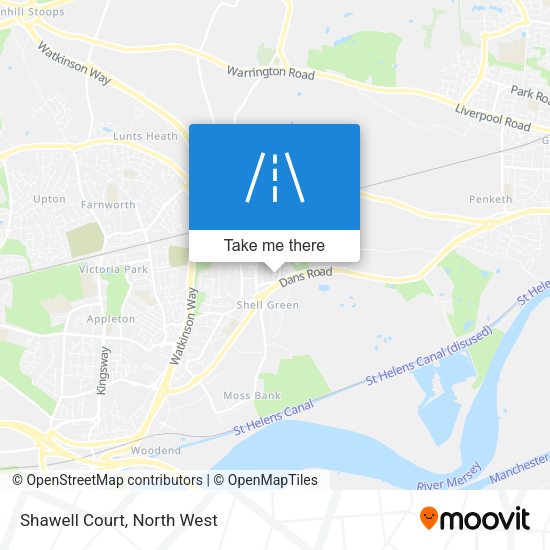 Shawell Court map