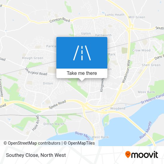 Southey Close map