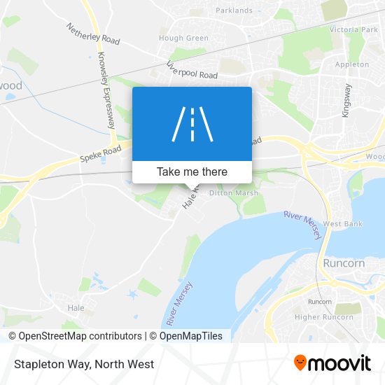 Stapleton Way map