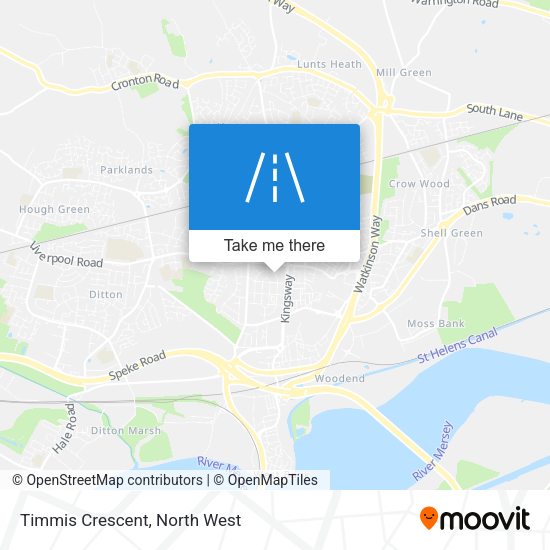 Timmis Crescent map