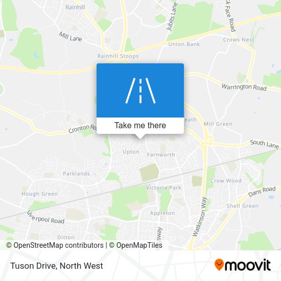 Tuson Drive map