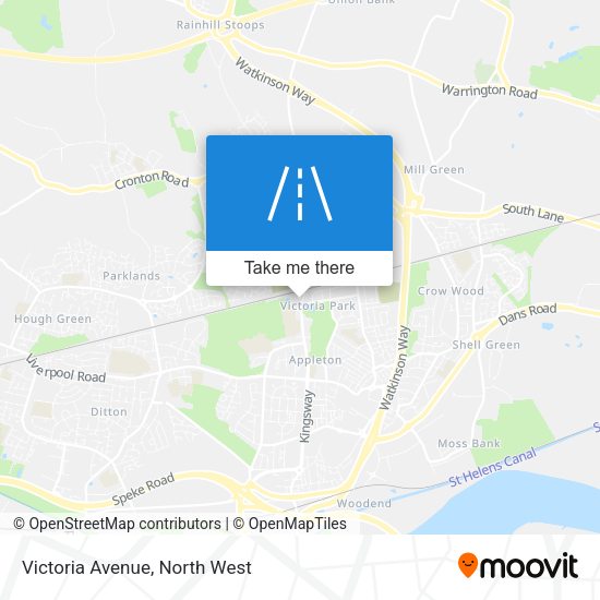 Victoria Avenue map