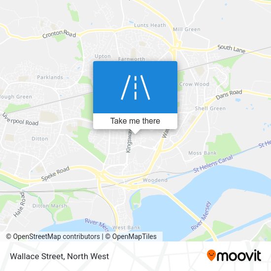 Wallace Street map