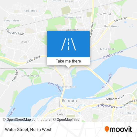 Water Street map