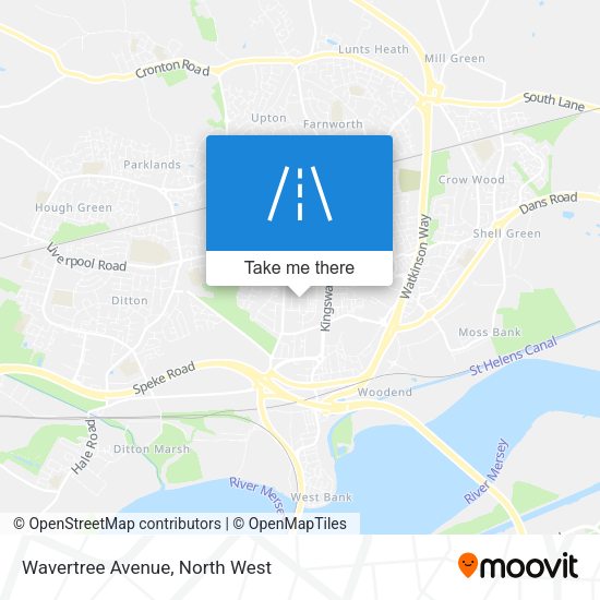 Wavertree Avenue map