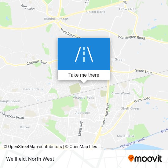 Wellfield map