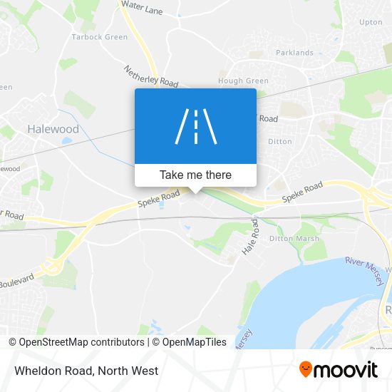 Wheldon Road map