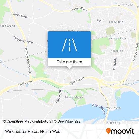 Winchester Place map