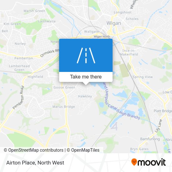 Airton Place map