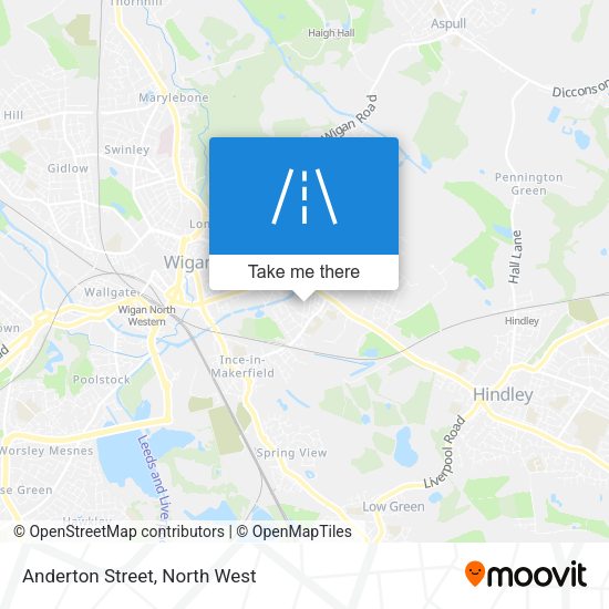 Anderton Street map