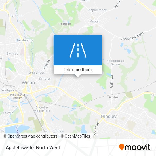 Applethwaite map
