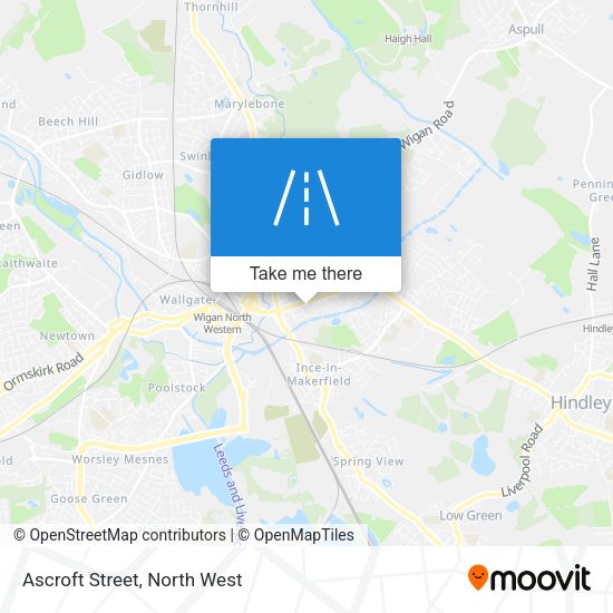 Ascroft Street map