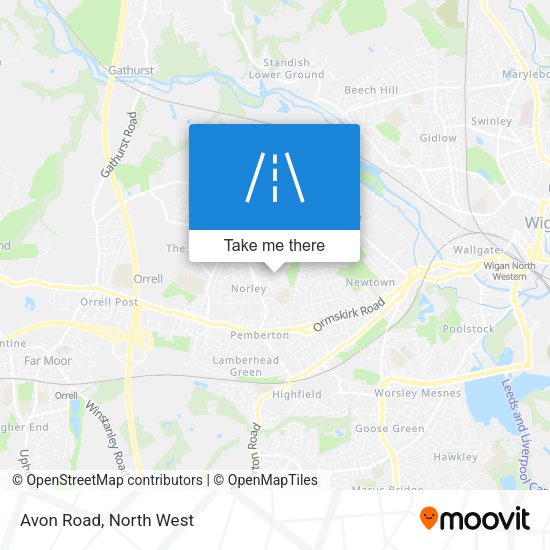 Avon Road map