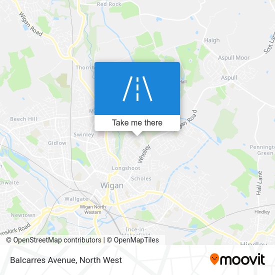 Balcarres Avenue map