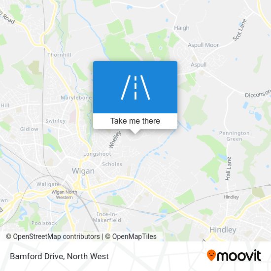 Bamford Drive map