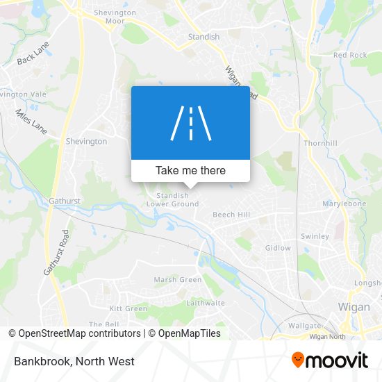 Bankbrook map