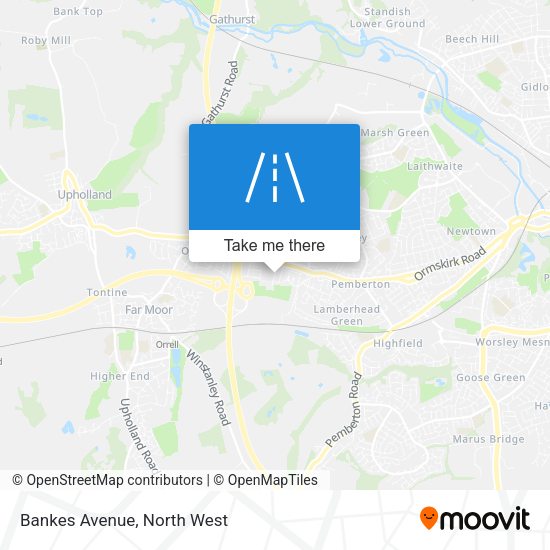 Bankes Avenue map