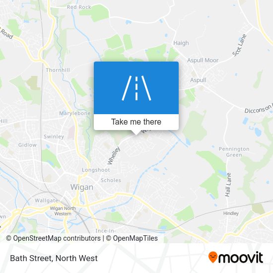 Bath Street map