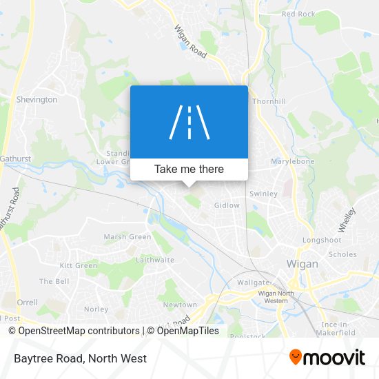 Baytree Road map