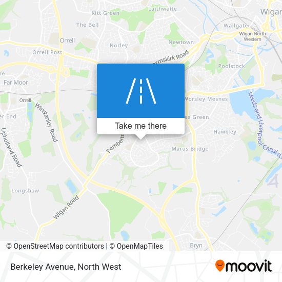 Berkeley Avenue map