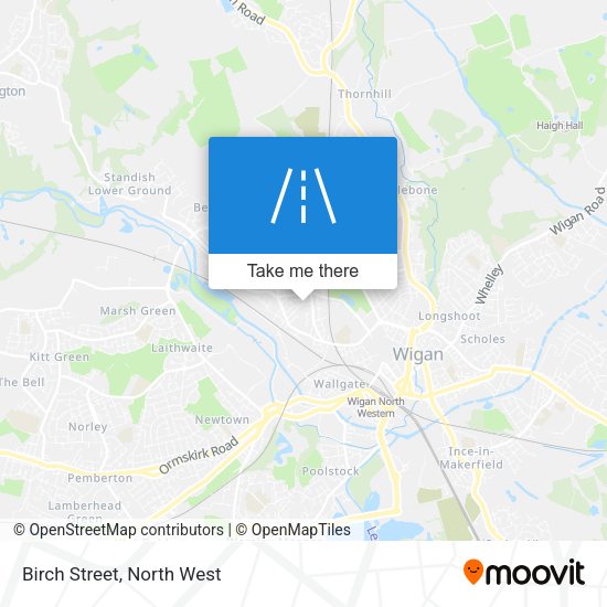 Birch Street map
