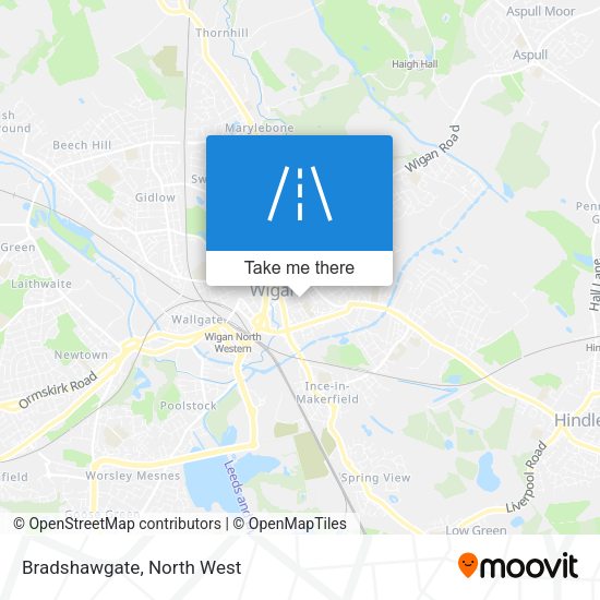 Bradshawgate map