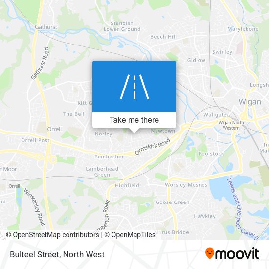 Bulteel Street map