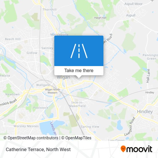 Catherine Terrace map
