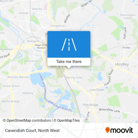 Cavendish Court map