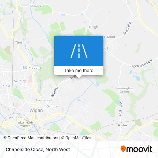 Chapelside Close map