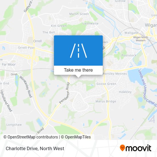 Charlotte Drive map