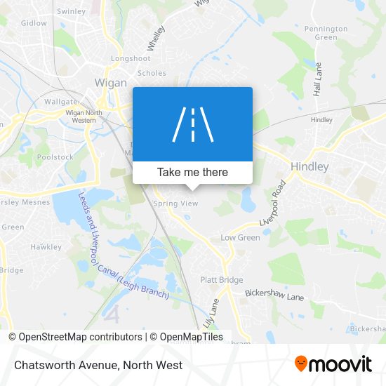 Chatsworth Avenue map