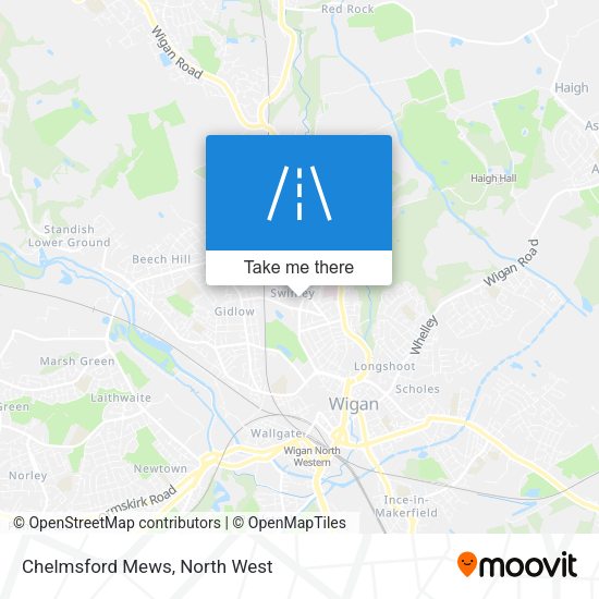 Chelmsford Mews map