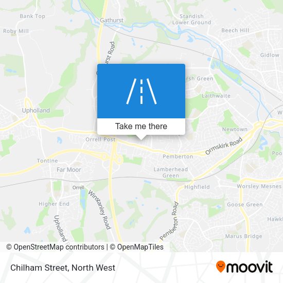 Chilham Street map