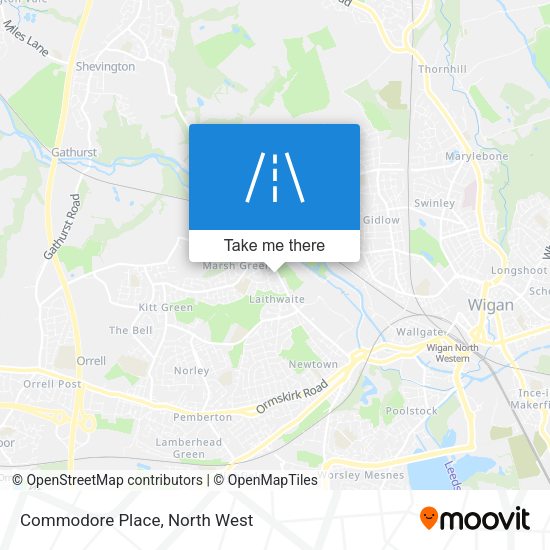 Commodore Place map
