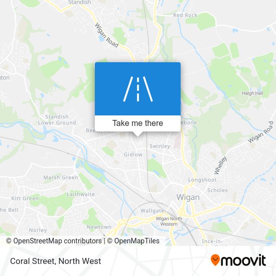 Coral Street map