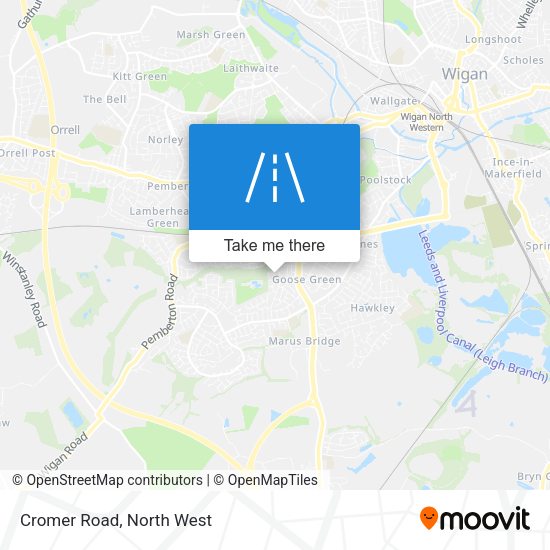 Cromer Road map