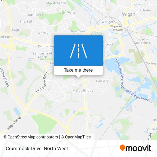 Crummock Drive map