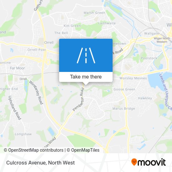 Culcross Avenue map