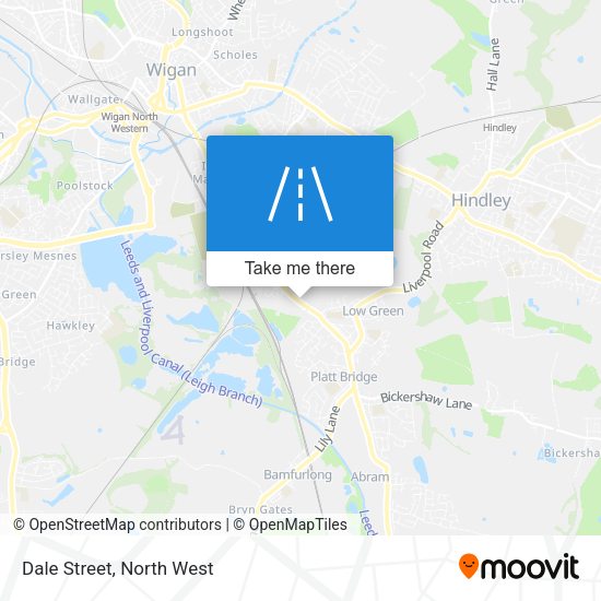 Dale Street map