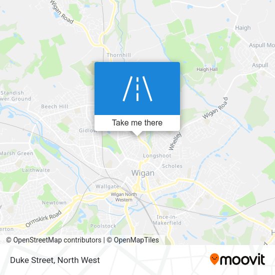 Duke Street map